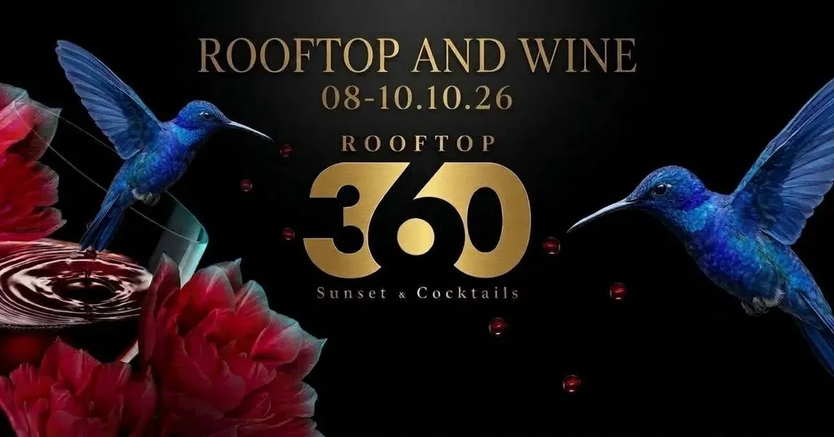 Rooftop 360 Skybar || Wine And Sunset|| 8-10.10.26