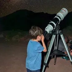 סיור כוכבים מודרך בפארק תמנע