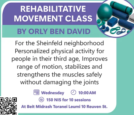 Rehabilitative movement class