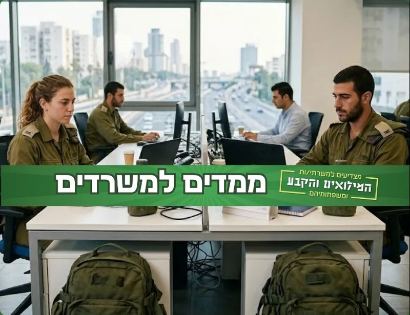 חודש ההוקרה למערך המילואים והקבע - ממדים למשרדים 🪖