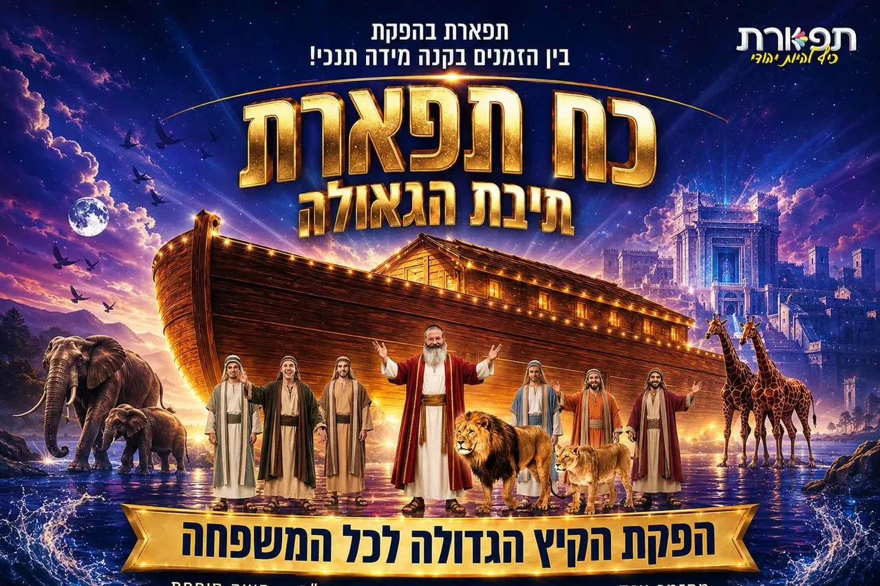 כח תפארת ותיבת הגאולה חוה"מ סוכות בנייני האומה מופע 14:30 - טיקצ'אק