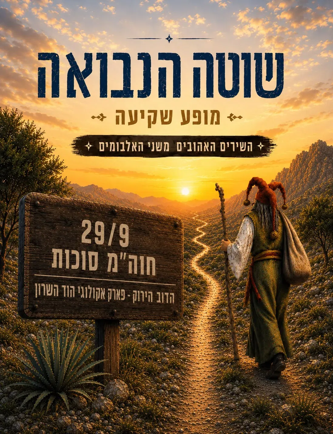 שוטה הנבואה - מופע להקה