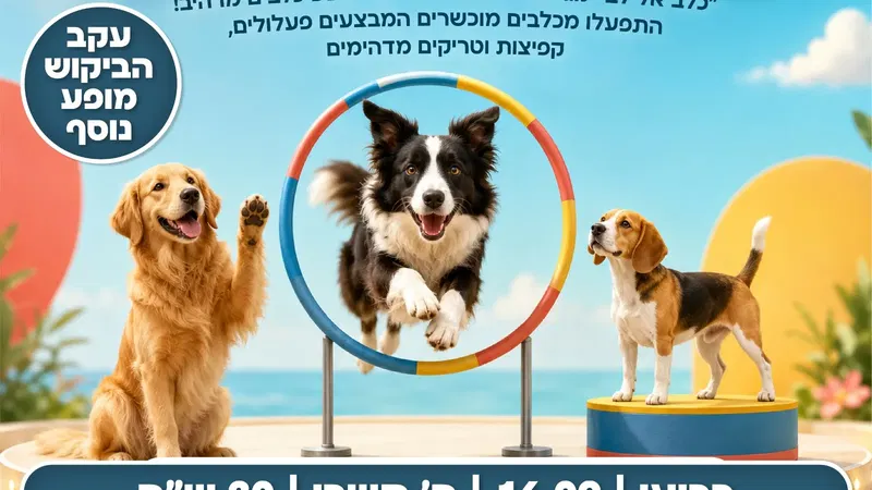 מופע כלבים לכל המשפחה