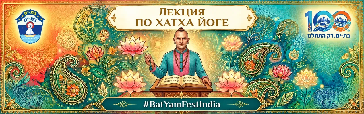 Лекция и практика по хатха - йоге в рамках фестиваля Индийской культуры