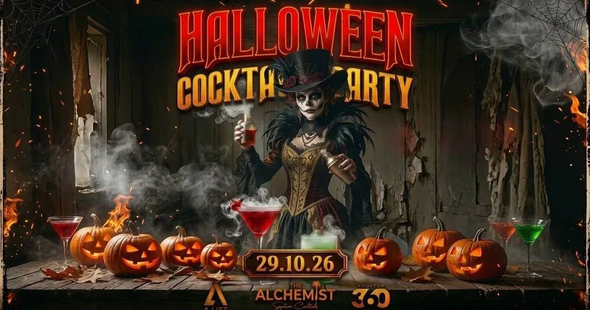 Halloween Cocktail Party By Alchemist ||29.10.26