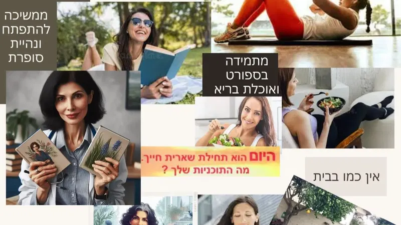 סדנת יעדים ובניית לוח חזון - הוד השרון