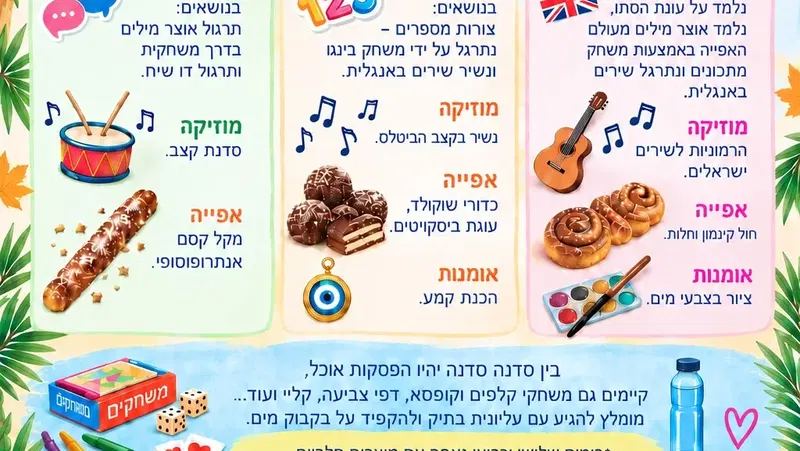 סדנאות חגי תשרי