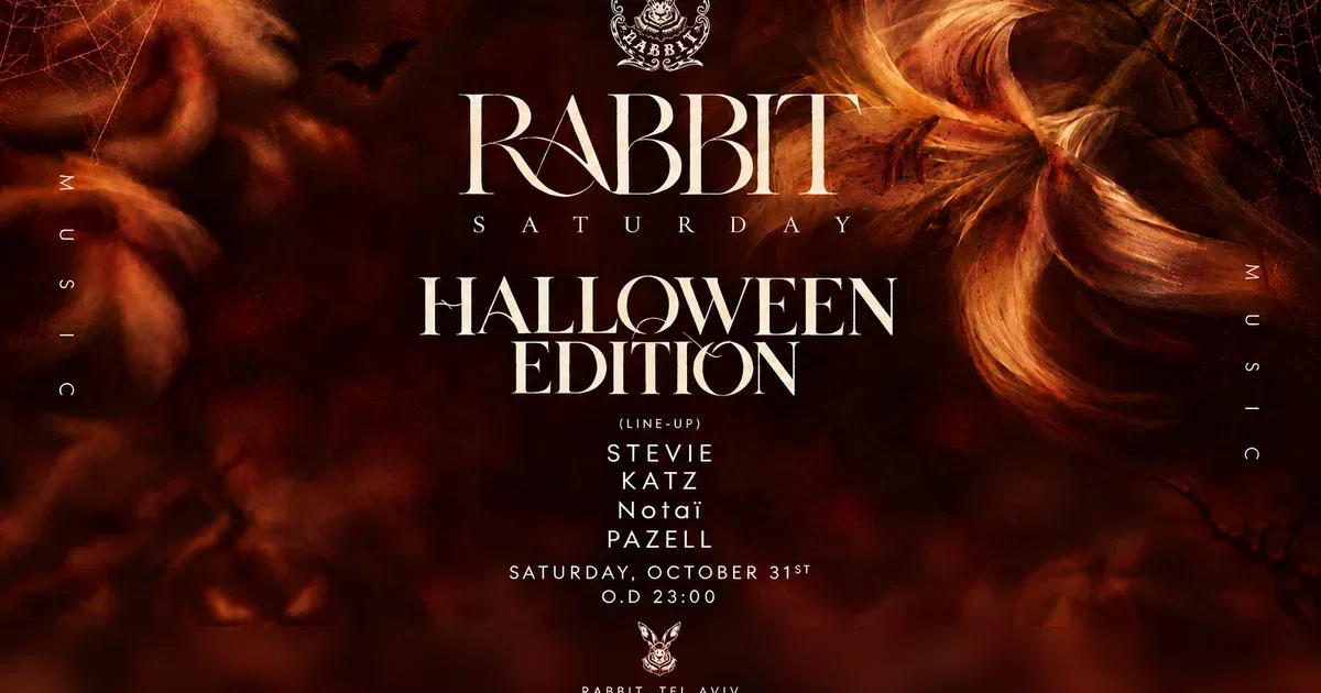 ๐ท๏ธ RABBIT SATURDAY: HALLOWEEN EDITION ๐ 31/10