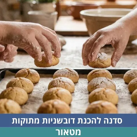סדנה להכנת דובשניות מתוקות | סבב ראשון