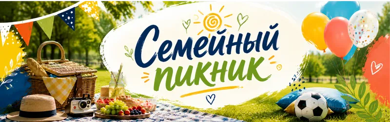 Летний семейный пикник
