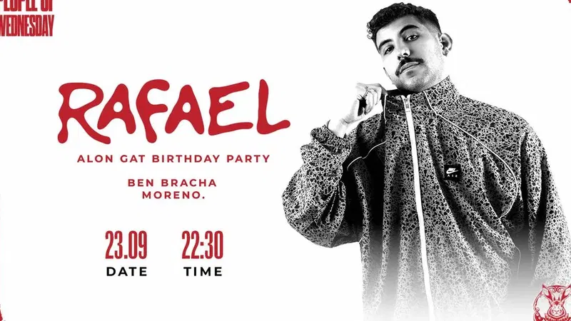 PEOPLE OF WEDNESDAY|RAFAEL | 23.09 ALON GAT BDAY| RABBIT