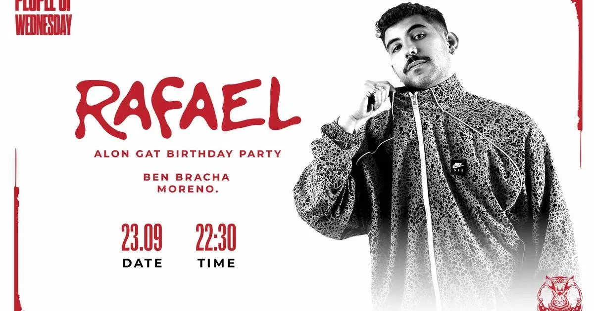 PEOPLE OF WEDNESDAY|RAFAEL | 23.09 ALON GAT BDAY| RABBIT