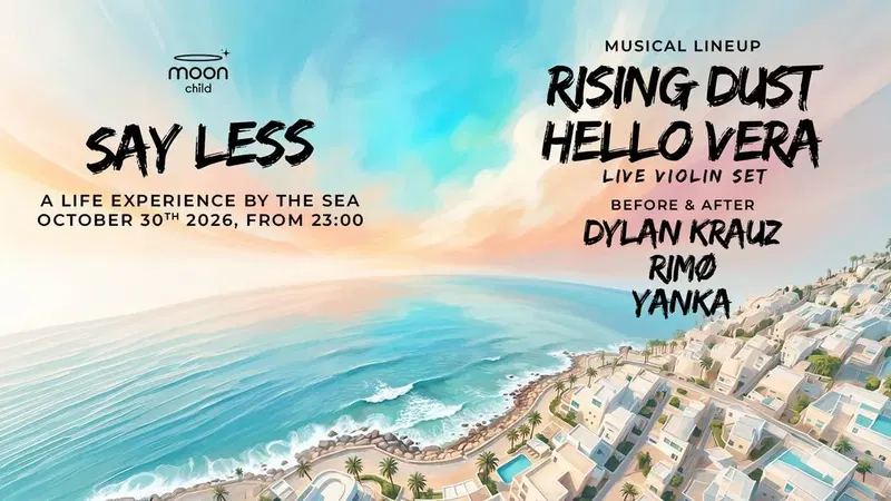 RISING DUST x HELLO VERA • FRIDAY OPEN AIR