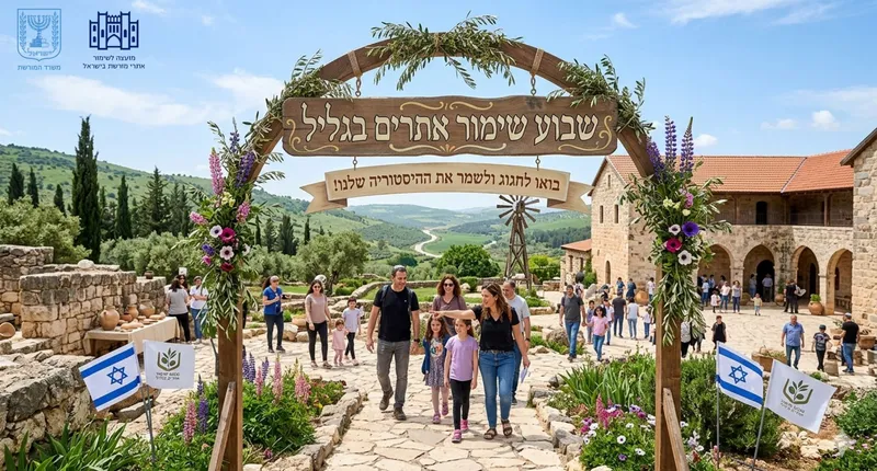 שבוע שימור אתרים 2026 באתרי הגליל