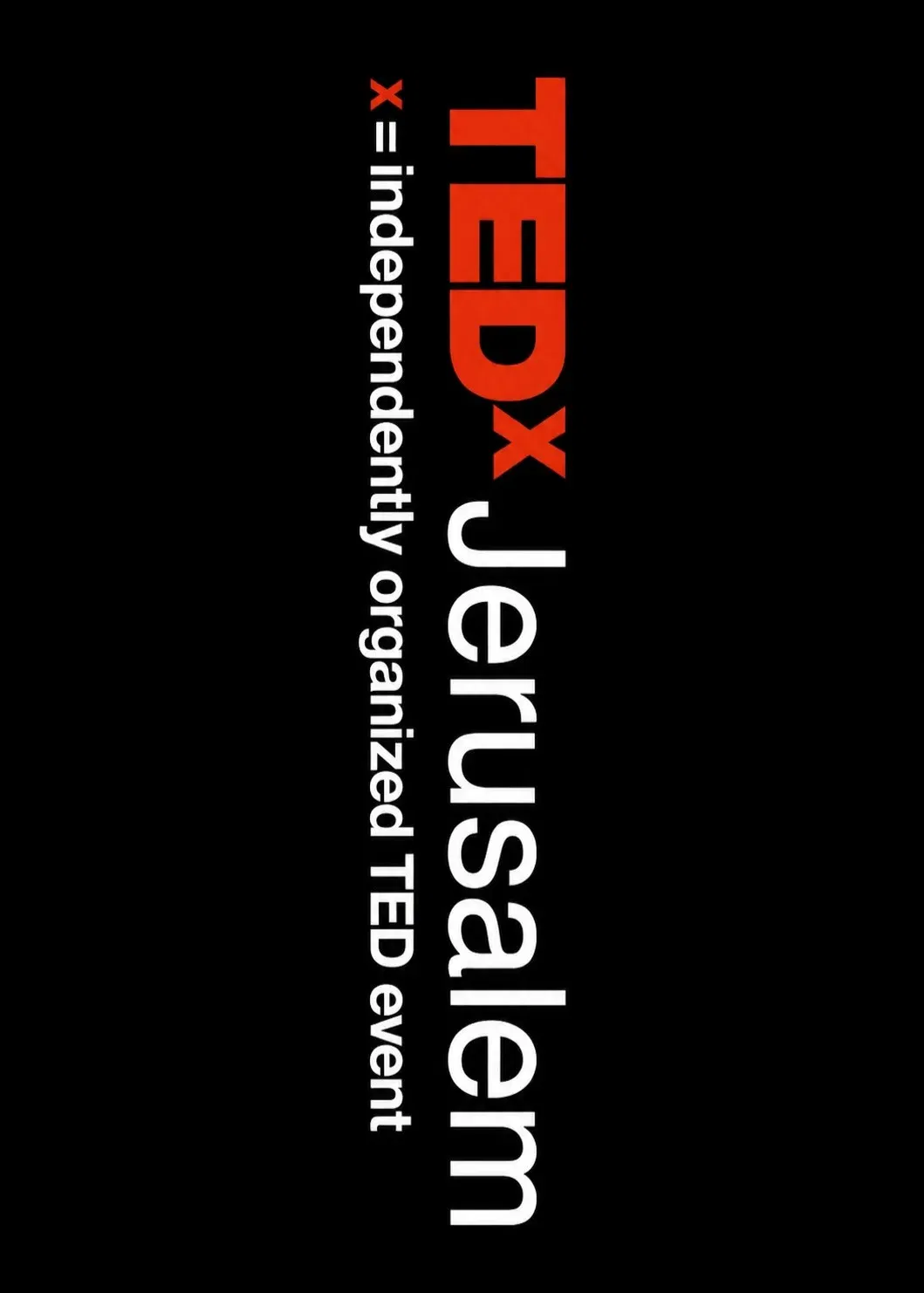 TedX Jerusalem - טיקצ'אק