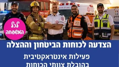 הצדעה לכוחות הביטחון וההצלה