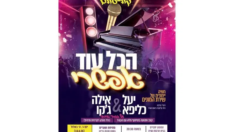יעל כליפא ואילה ג'קו מגישות "הכל עוד אפשרי" - טיקצ'אק