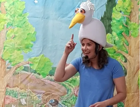 שעת סיפור פרח לב הזהב