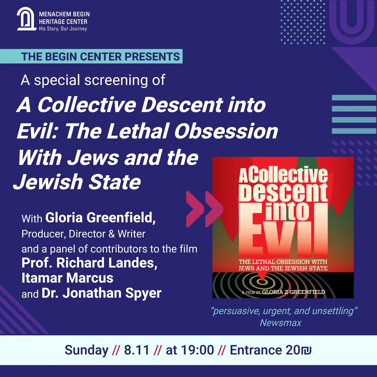 Screening of “A Collective Descent into Evil”
