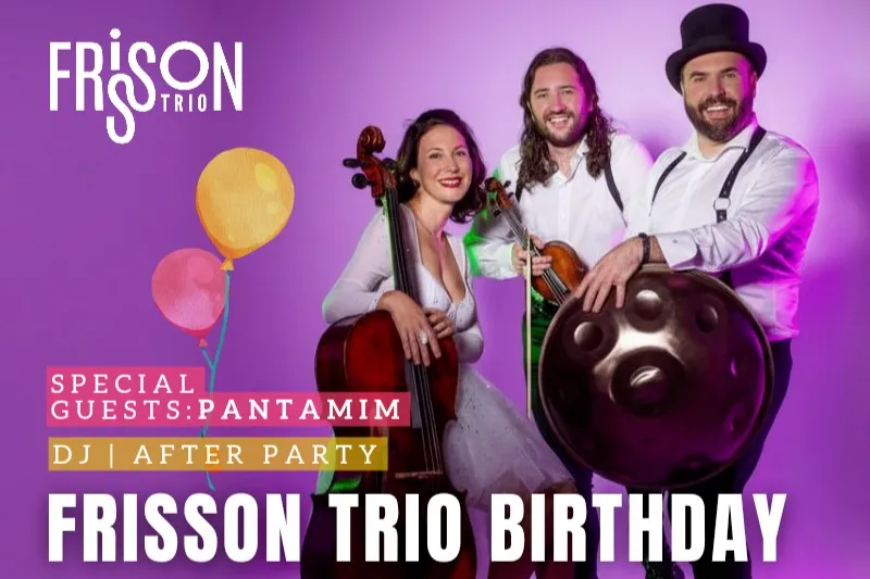 FRISSON TRIO Birthday -Haifa 27.08