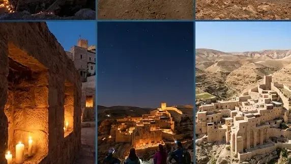 רביעי 17/12: מיטיבי לכת חגיגת האור במנזר המרסבא