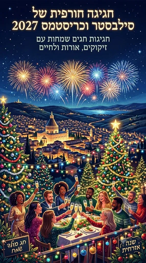 סופ"ש 31/12-2/1: נופשון וגם מסיבת סילבסטר בגליל