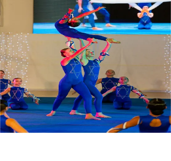 נבחרת אקרובטיקה ביולי, ראשון/שלישי/חמישי באולם בית אלעזרי.