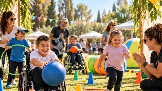 סוכות בקהילה - משפחות מיוחדות