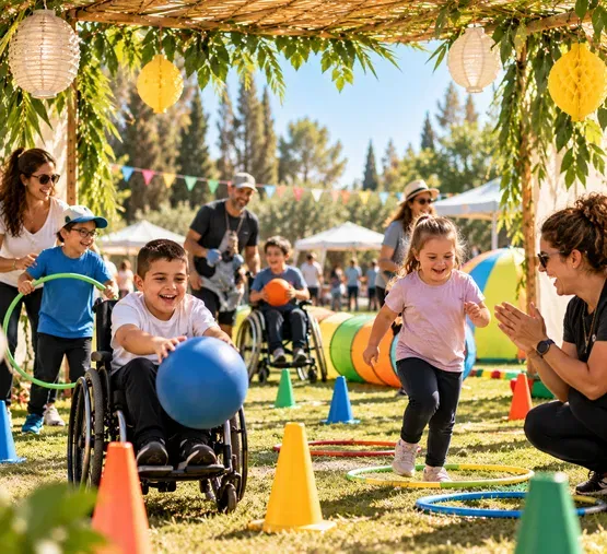 סוכות בקהילה - משפחות מיוחדות