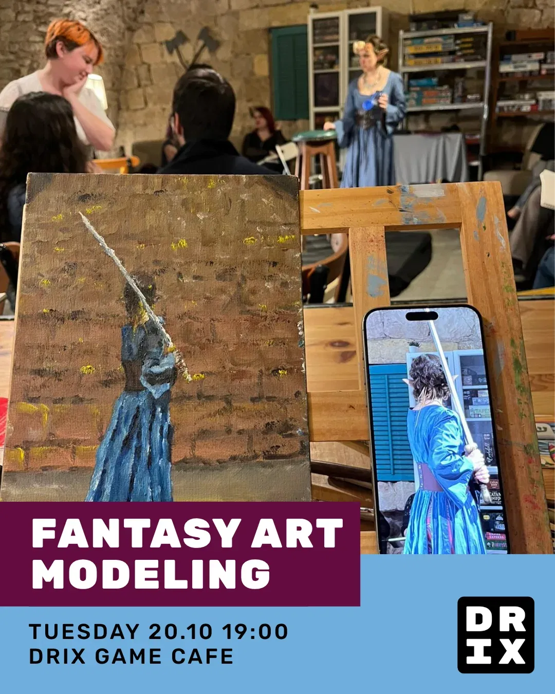 רישום מודל פנטזיה | Fantasy Art Modeling
