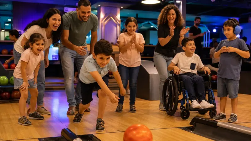 משפחות מיוחדות/ באולינג סטרייק 16.8.26 / 17:00/ דרך הים 1 רחובות