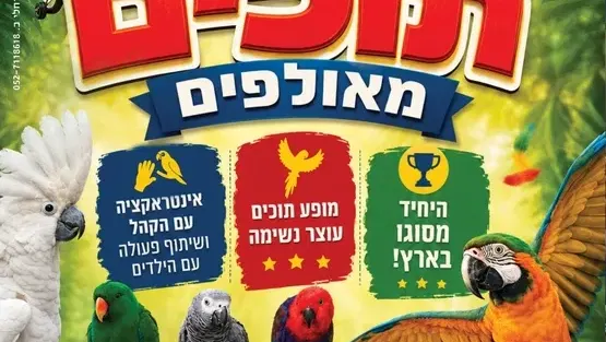 מופע תוכים מאולפים
