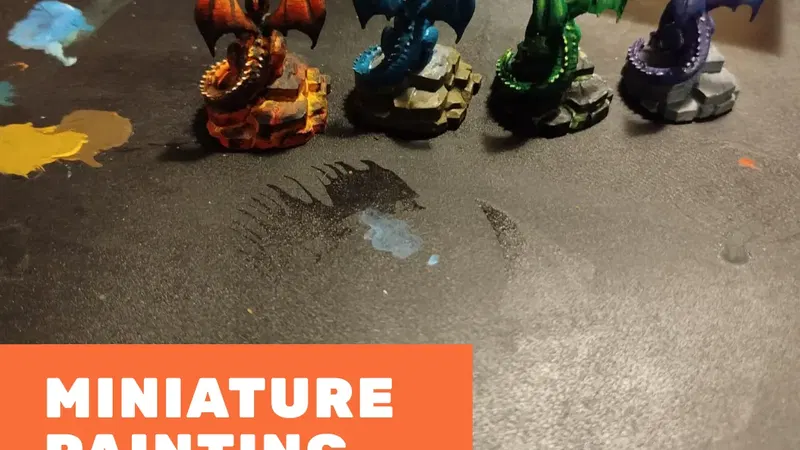 סדנת צביעת מיניאטורות | Miniature Painting Workshop