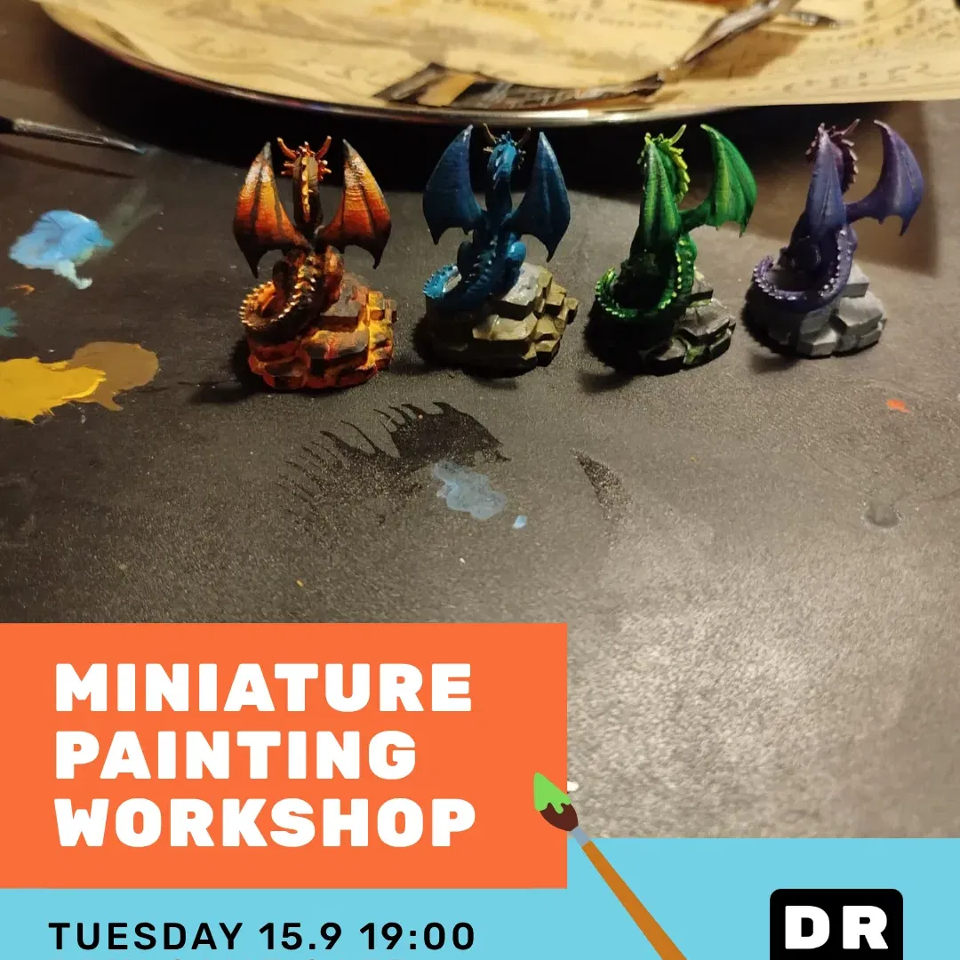 סדנת צביעת מיניאטורות | Miniature Painting Workshop