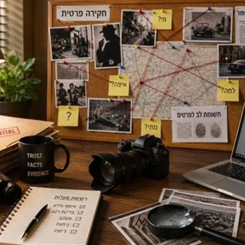 הרצאה - מאחורי הקלעים של עולם החקירות
