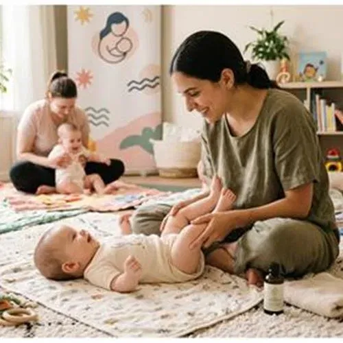 עיסוי תינוקות וליווי התפתחותי