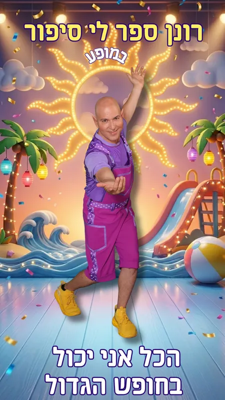 הכל אני יכול בחופש הגדול - הצגה לילדים