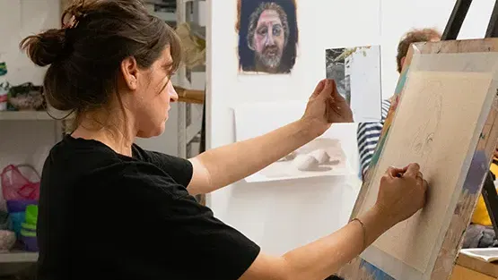 ציור למבוגרים, רמת מתקדמים ועצמאיים בהנחיית מדריכ.ה מצוות החינוך של המוזיאון , ימי רביעי 22.00 - 19:30