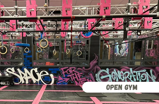 OPEN GYM - מתחם נינג'ה בשלובים