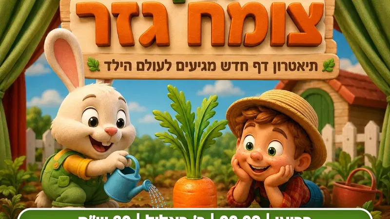 הצגת תיאטרון - איך צומח גזר