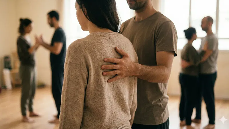 קצב בשניים – מרחב של תנועה וקרבה