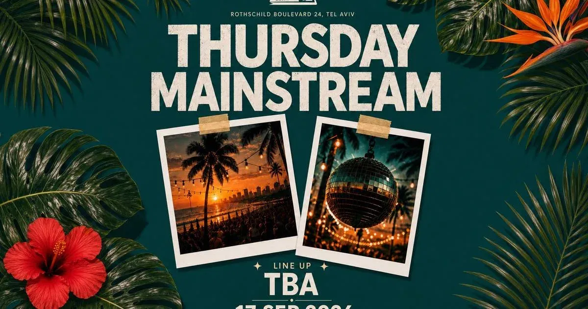 THURSDAY JIMMYwHO X MAINsTREAM
