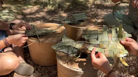 סוכות במוזיאון עין דור