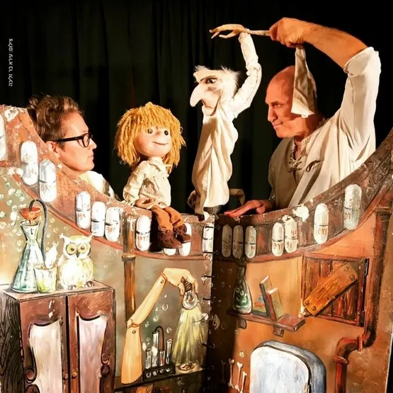 הילד של ידע פחד - מופע בובות מרהיב מבית תיאטרון המפתח
