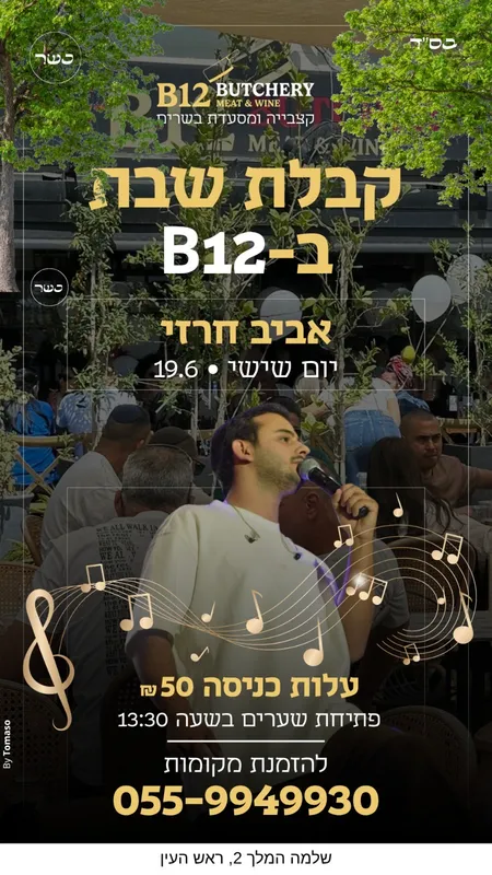 אביב חרזי בהופעה חיה
