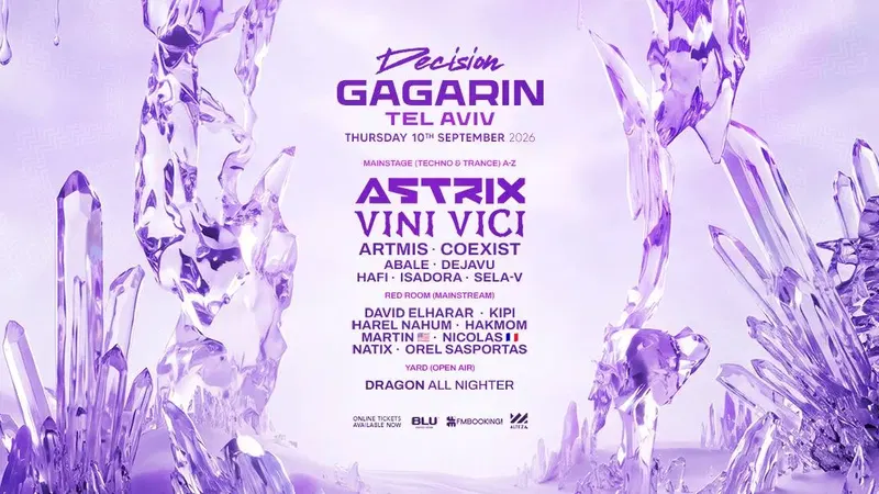 DECISION GAGARIN TLV • VINI VICI & ASTRIX • 10.09