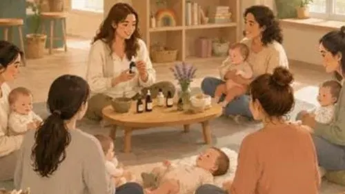 סדנה בנושא הטיפול הטבעי בתינוק