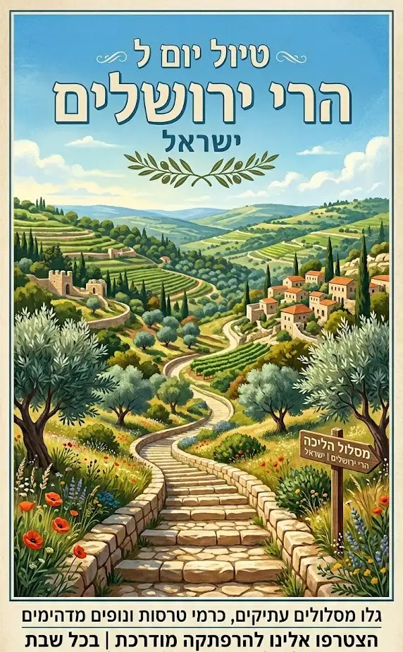 שבת 6/6: בעקבות הטרסות והמנזרים: בין סטף לאבו גוש