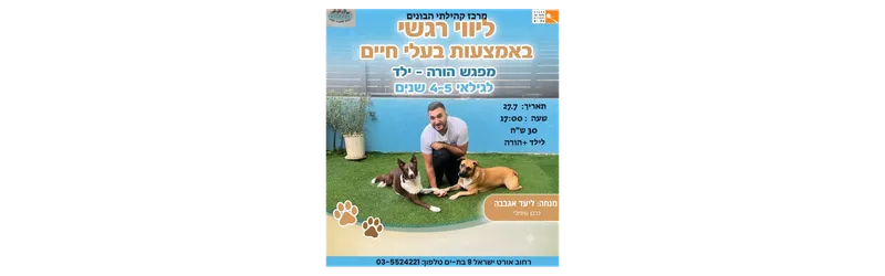 חברים על ארבע-מתנס הבונים