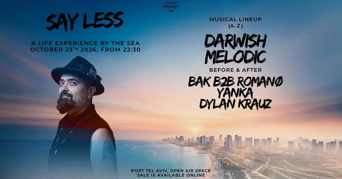 DARWISH x MELODIC • FRIDAY OPEN AIR